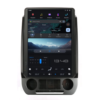 Touch Screen Android GPS Navigation Stereo with Wireless CarPlay &amp; Android Auto for Ford F-150 2015-2021
