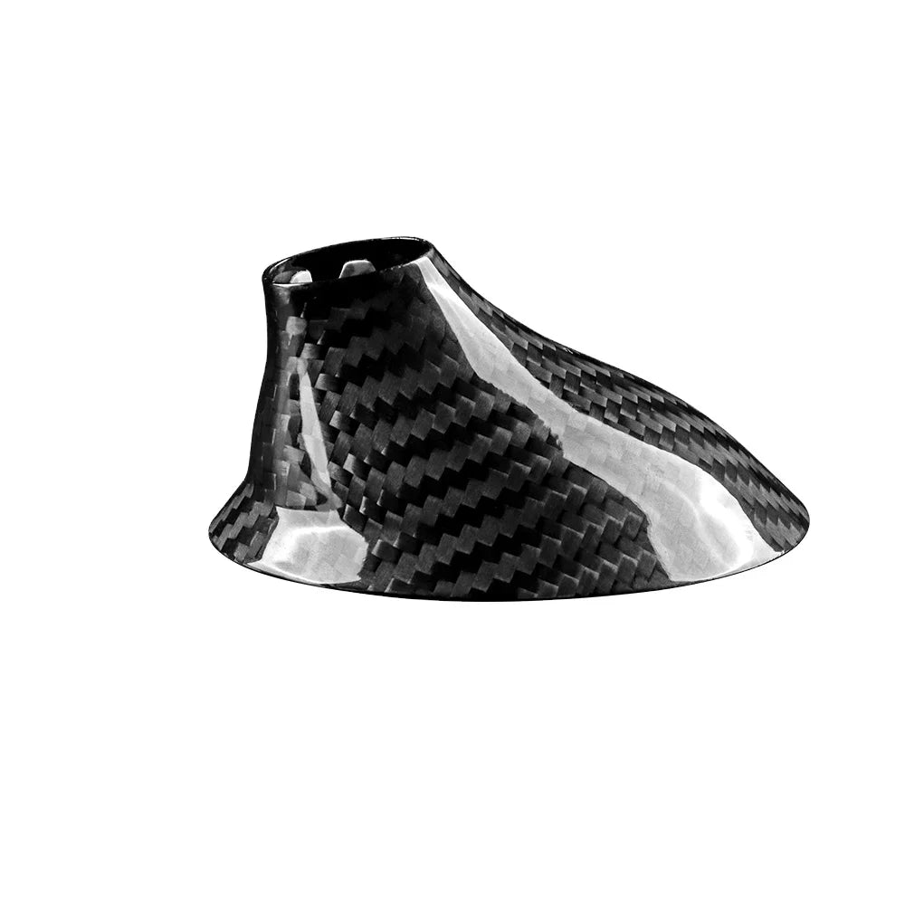 Real Carbon Fiber Shark Fin Antenna Cover for Fiat 500 &amp; Abarth 595 (2012–2023)