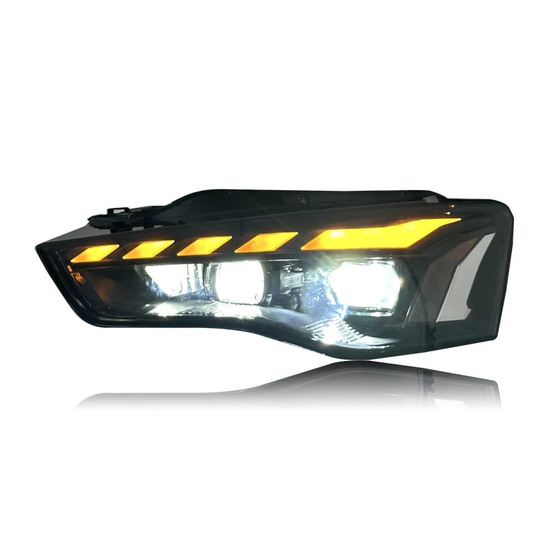 RS5 Style LED Headlights for Audi A5 (2012–2016) – Full LED Upgrade with DRL &amp; Dynamic Turn Signals