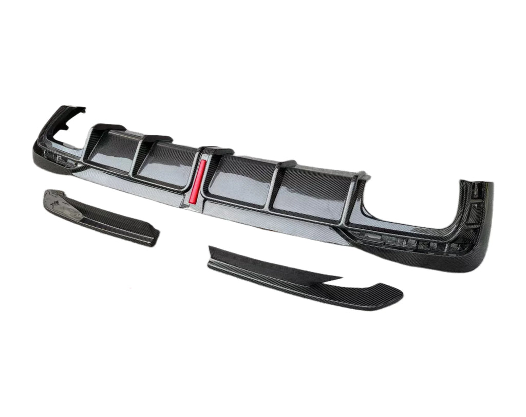KB Style Carbon Fiber Rear Diffuser for Audi A4 B10 / S4 (2020–2022) – Performance Rear Bumper Upgrade