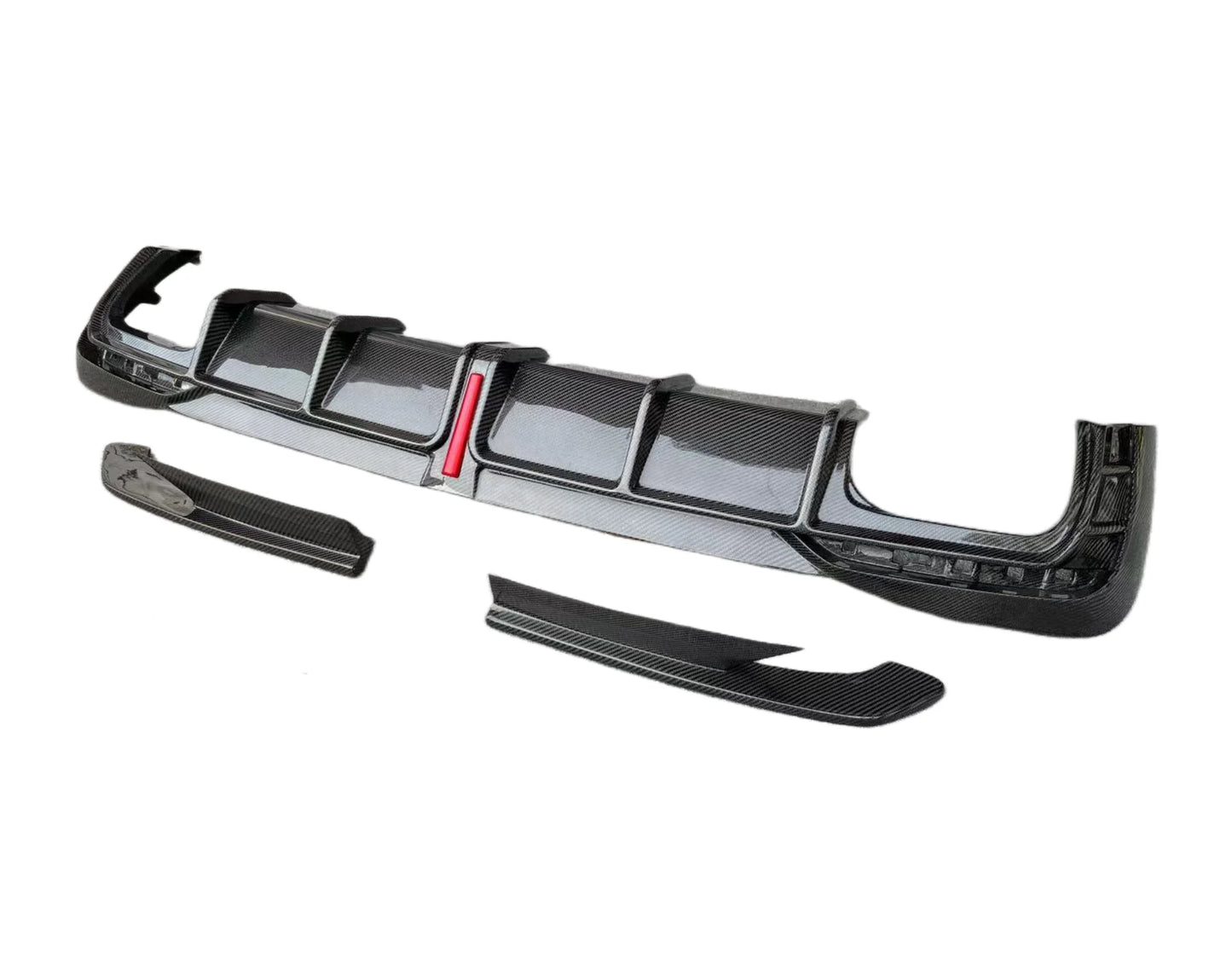 Diffuseur arrière en fibre de carbone KB Style pour Audi A4 B10 / S4 (2020–2022) – Amélioration de pare-chocs arrière performance