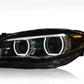 Angel Eyes LED Headlights for BMW 5 Series F10 / F18 (2010–2017)