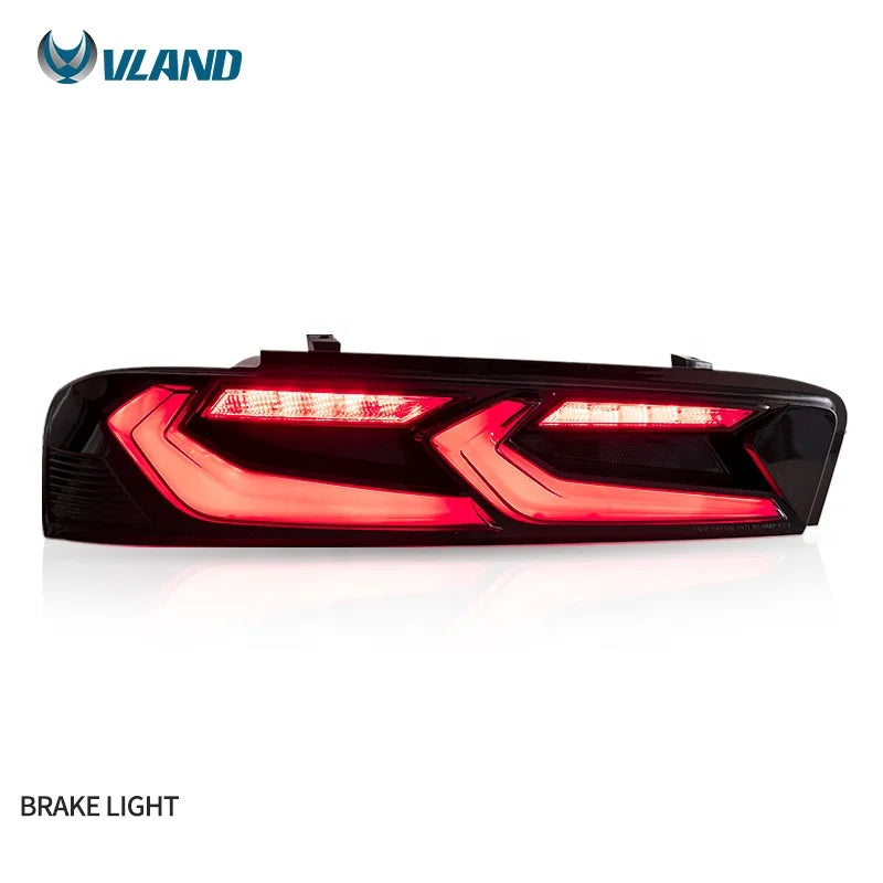 VLAND LED Tail Lights 2016 2017 2018 6th Gen With Car Sequential Taillights Rear Lamp for Chevrolet Camaro Car Lamps