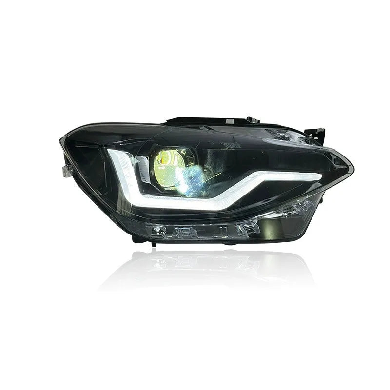 Laser Headlight for BMW Old 1 Series F20 DRL Yellow White Switch Front Light 12V Headlamp Assembly Upgrade LED