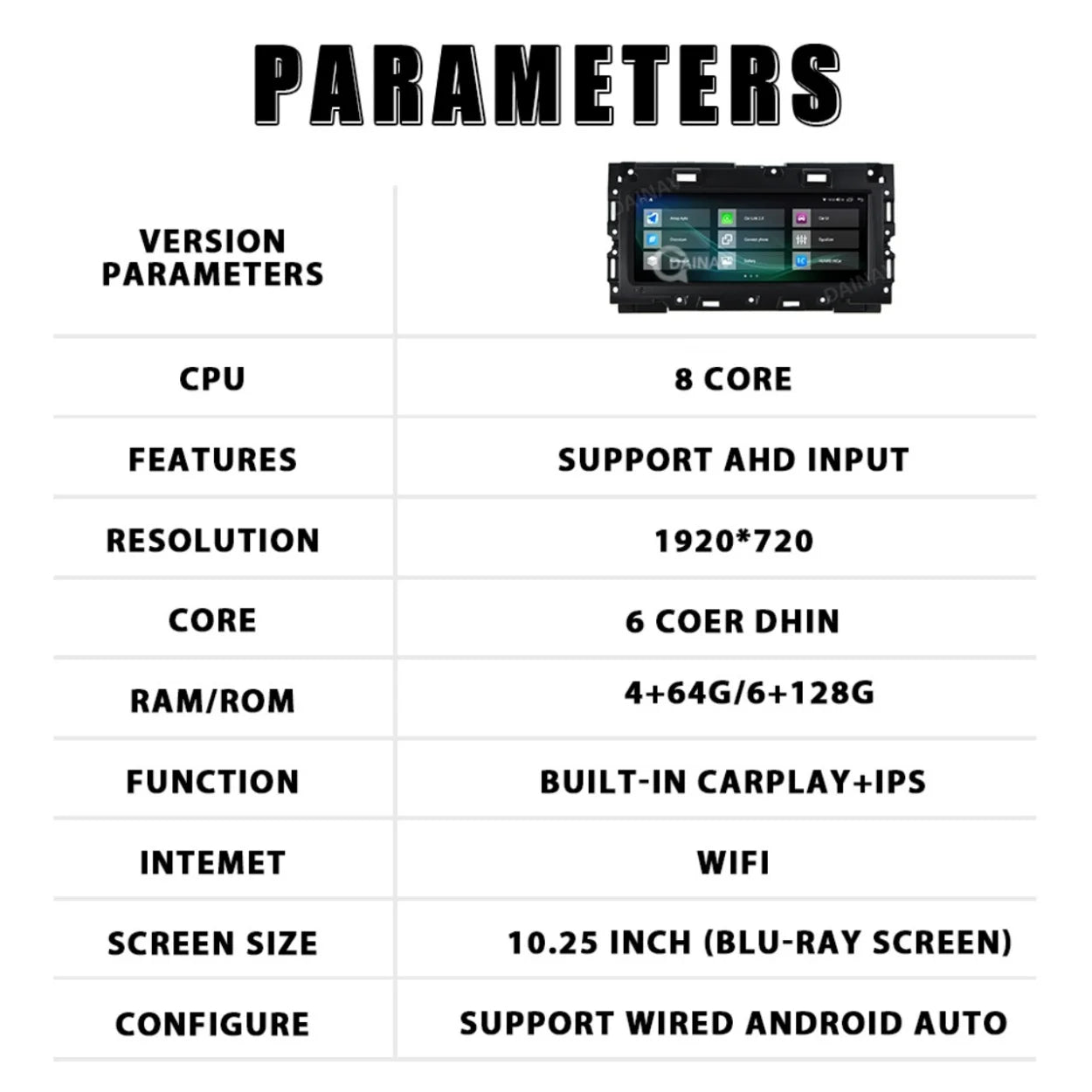 128GB Android 12 Car Radio for Jaguar XE XEL F-PACE 2016-2019 Multimedia Player Wireless Carplay Android Auto Head Unit