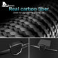 Real Dry Carbon Fiber Front Badge Whiskers Logo Frame for Abarth 595 &amp; 695 (2012–2023)