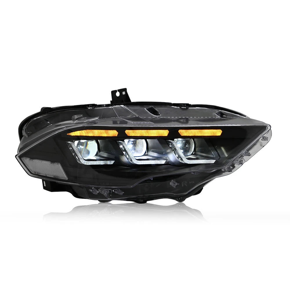 LED Headlights for Ford Mustang 2018-2022 – High-Performance Headlamp Upgrade