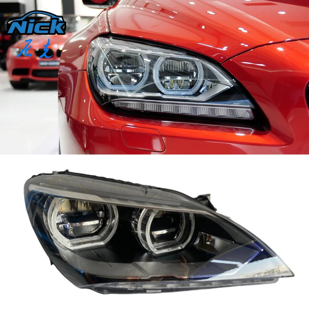 For BMW 6 Series F06 LED Headlights 2010-2014 BMW F12 F13 640i 650i M6 Original Full LED Headlamp LED Daytime Running Lights