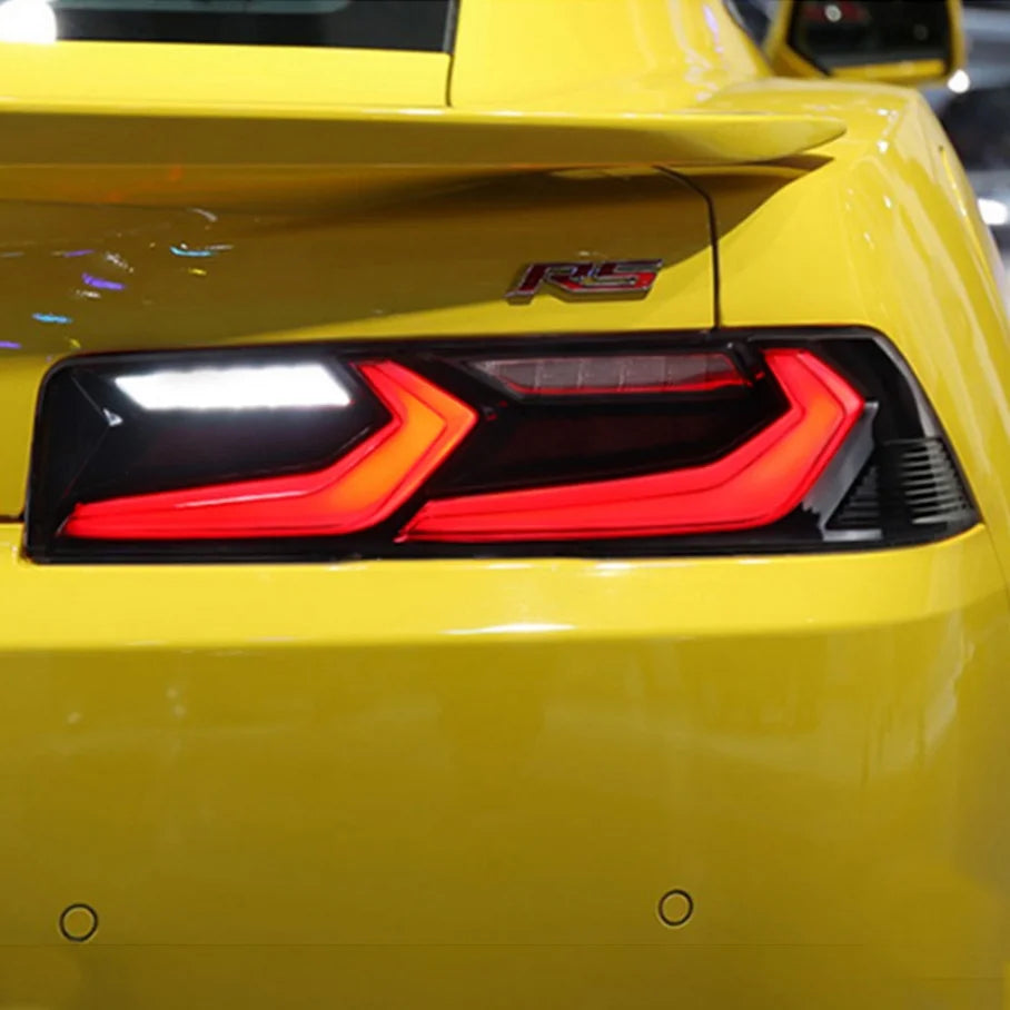 Factory Full LED Red Taillights Assembly for Chevrolet Camaro 2014-2015 Sequential Rear Lamp New