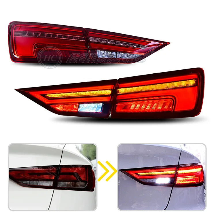 LED Tail Lights for Audi A3 / S3 (2014–2019) – Dynamic Rear Light Upgrade