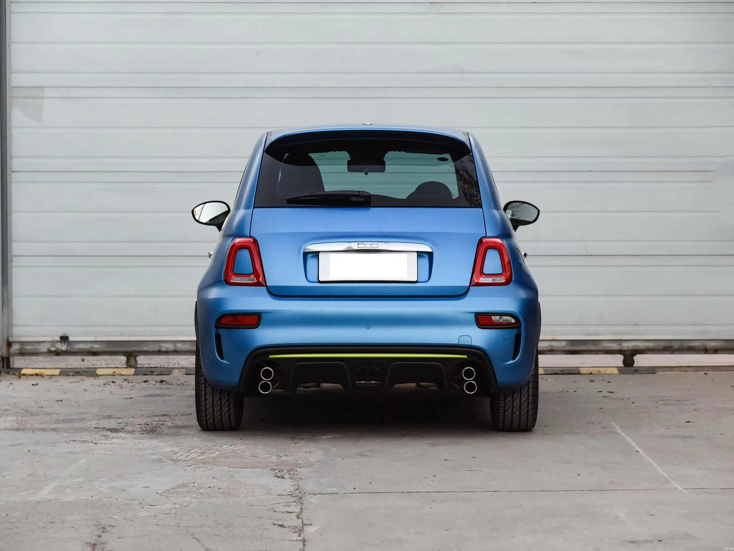 Abarth Style Front and Rear Bumper Body Kit for Fiat 500 (2011–2024) – Complete Conversion Kit with Grille &amp; Diffuser