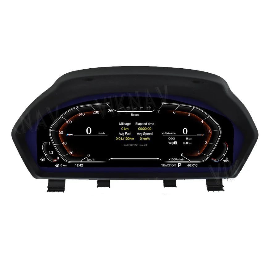 12.3" Digital Dashboard Cluster for BMW 3 Series F30/F31/F34 &amp; 4 Series F32/F33/F36 (2011–2017)