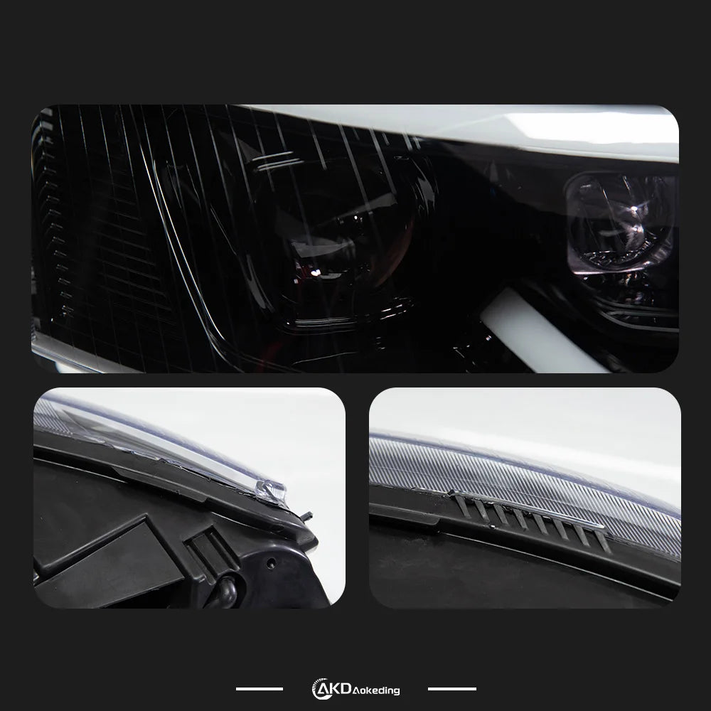 LED Headlights with DRL for Audi A6 C6 (2004-2011)
