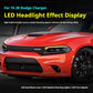 LED Projector Headlights for Dodge Charger 2015-2020 with Daytime Running Lights