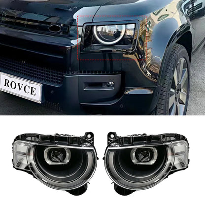 ROVCE round angel-eye LED headlight for Land Rover Defender L663 – image 1