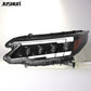 JUSHUN LED-Scheinwerfer für Honda CR-V 2012-2014 – Projektionsscheinwerfer mit Tagfahrlicht