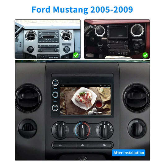 Android GPS Navigation Car Radio with Wireless CarPlay & Android Auto for Ford F-150, F-250 &amp; F-350