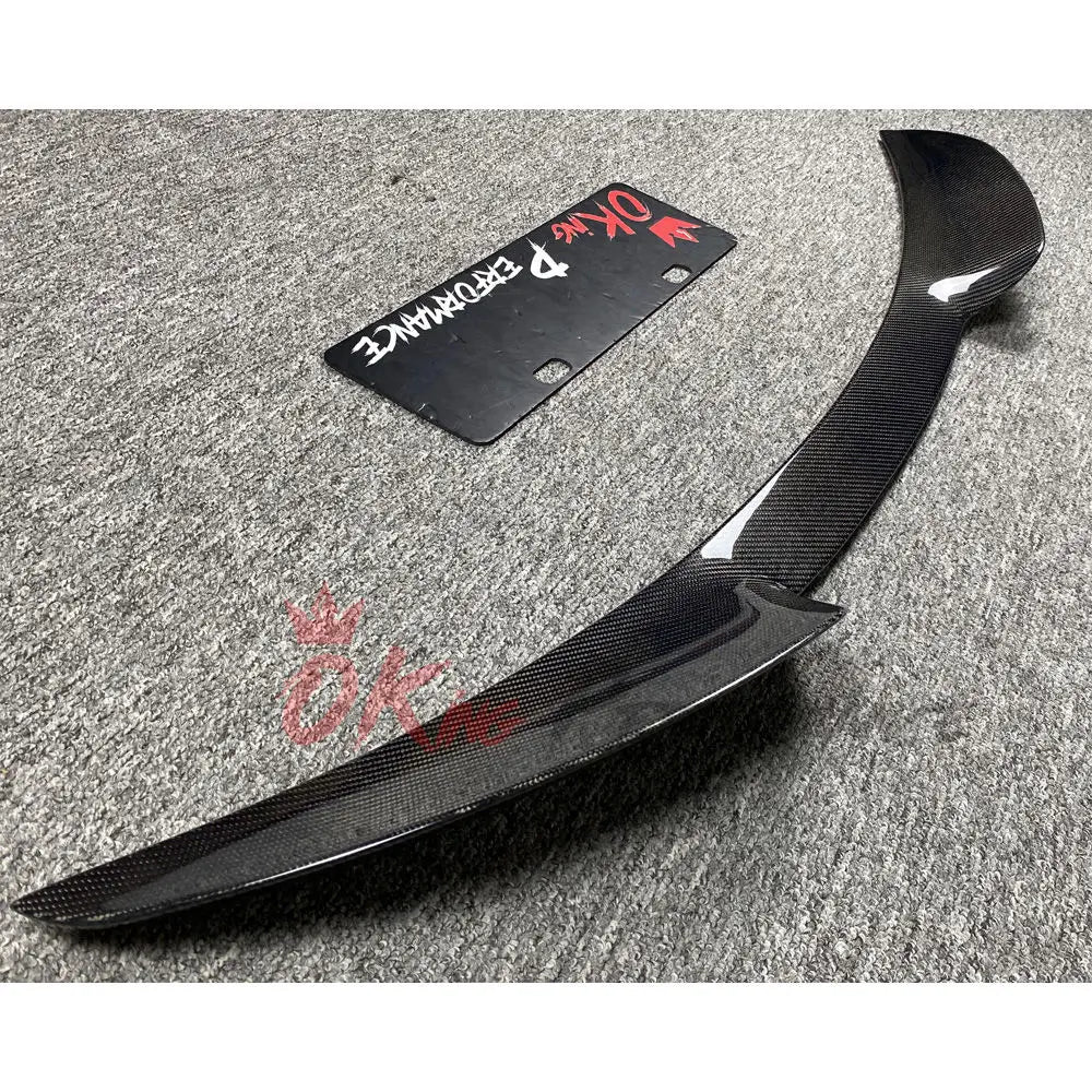 GTAM Style Real Carbon Fiber Trunk Spoiler for Alfa Romeo Giulia (2016-2023)