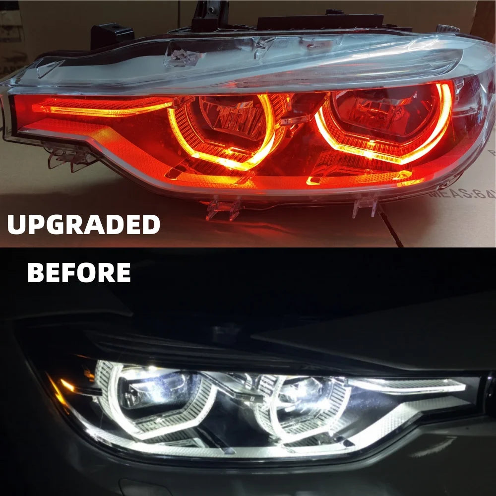LED Red DRL Module Set for BMW 3 Series F30 &amp; F31 (2016–2018)