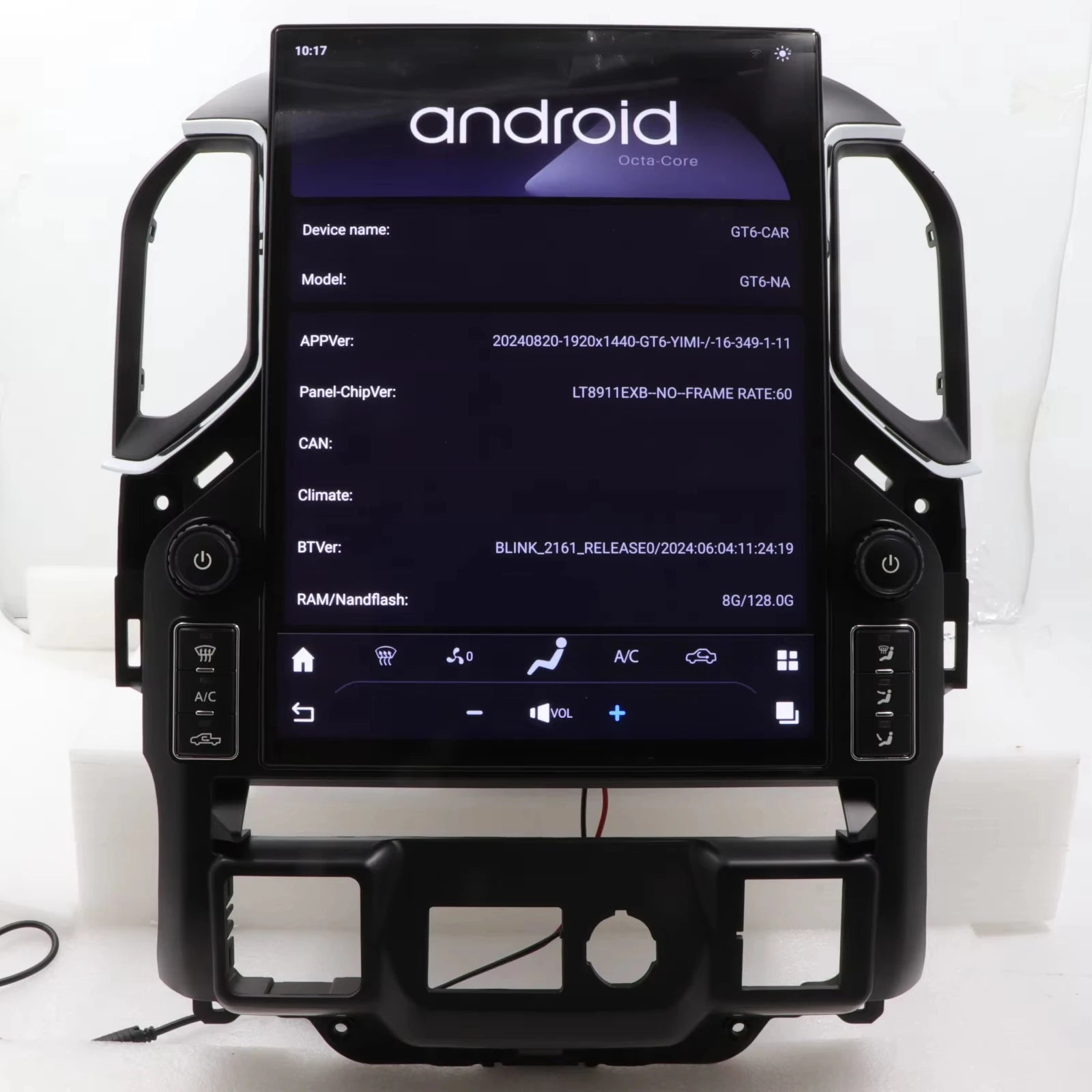 15.6 Inch Android Multimedia GPS Navigation Player Wireless Carplay Touch Screen  for  Chevrolet Solander 2019-2021