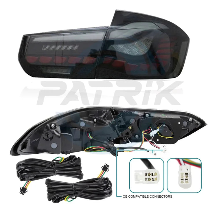 Auto Car Rear Led Tail Lights Lci for Bmws 3 Series F30 F35 F80 Gts clear Tail Lights Plug & Play