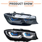 Switchable Yellow &amp; White LED Headlights for BMW 3 Series G20 / G28 (2020–2024)