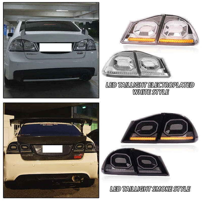 LED Dynamic Starry Sky Tail Lights for Honda Civic FD2 Type R & Mugen 2006-2012 – Premium Rear Light Upgrade