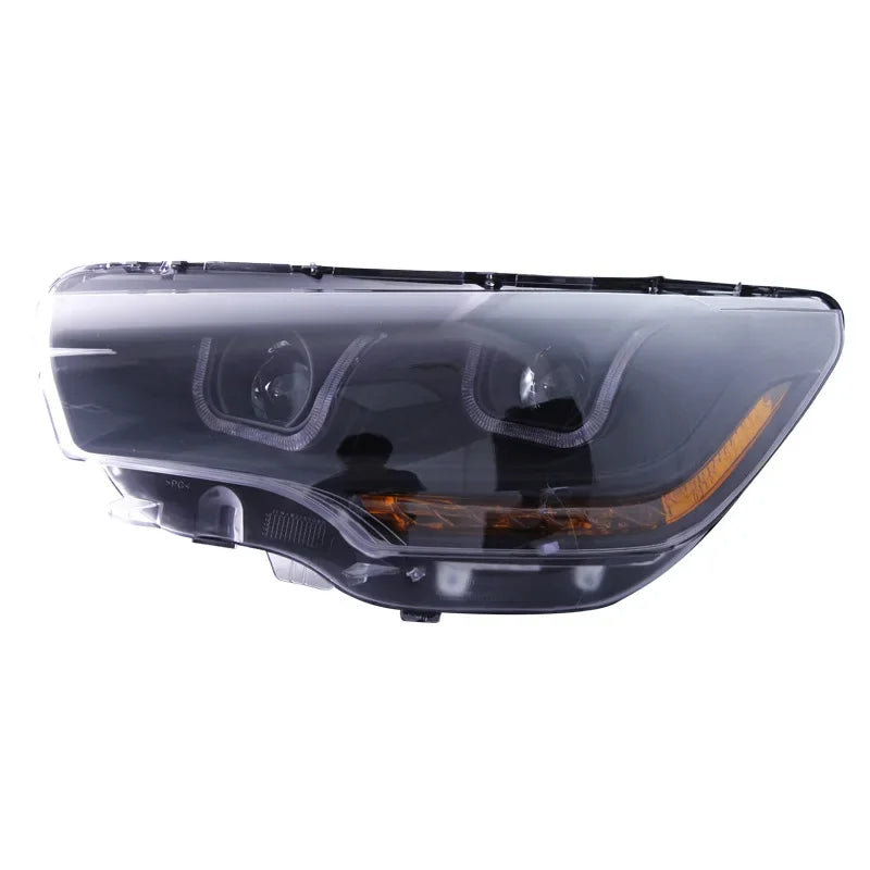 Car Headlamp Headlights Modified LED Head Lamp Head Light Daytime Running Lights for Citroen C4L 2013-2016