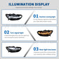 HETOP Phares à matrice LED pour Audi A6 (2012–2015) – Mise à niveau Plug & Play avec DRL et Angel Eye