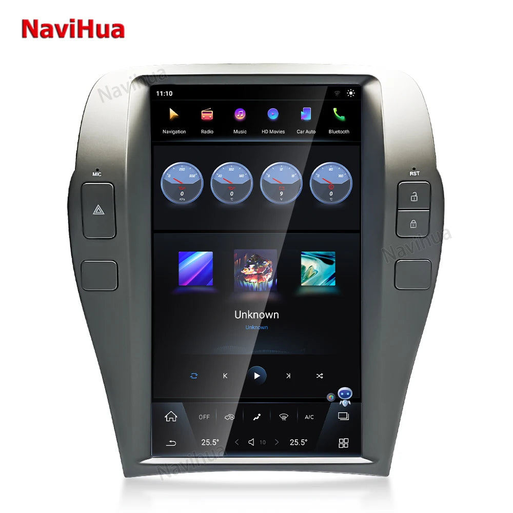 Navihua for Chevrolet Camaro 2011-2015 Car Upgrade 12.1inch Vertical Screen Android Car Radio Multimedia Carplay GPS Navigation