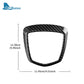 Real Carbon Fiber Interior Logo Badge for Fiat 500 &amp; Abarth 595 (2008-2023)