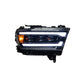 100W LED Bifocal Headlight Assembly for Dodge Ram 1500, 2500, 3500, 4500 & 5500 (2019–2023)