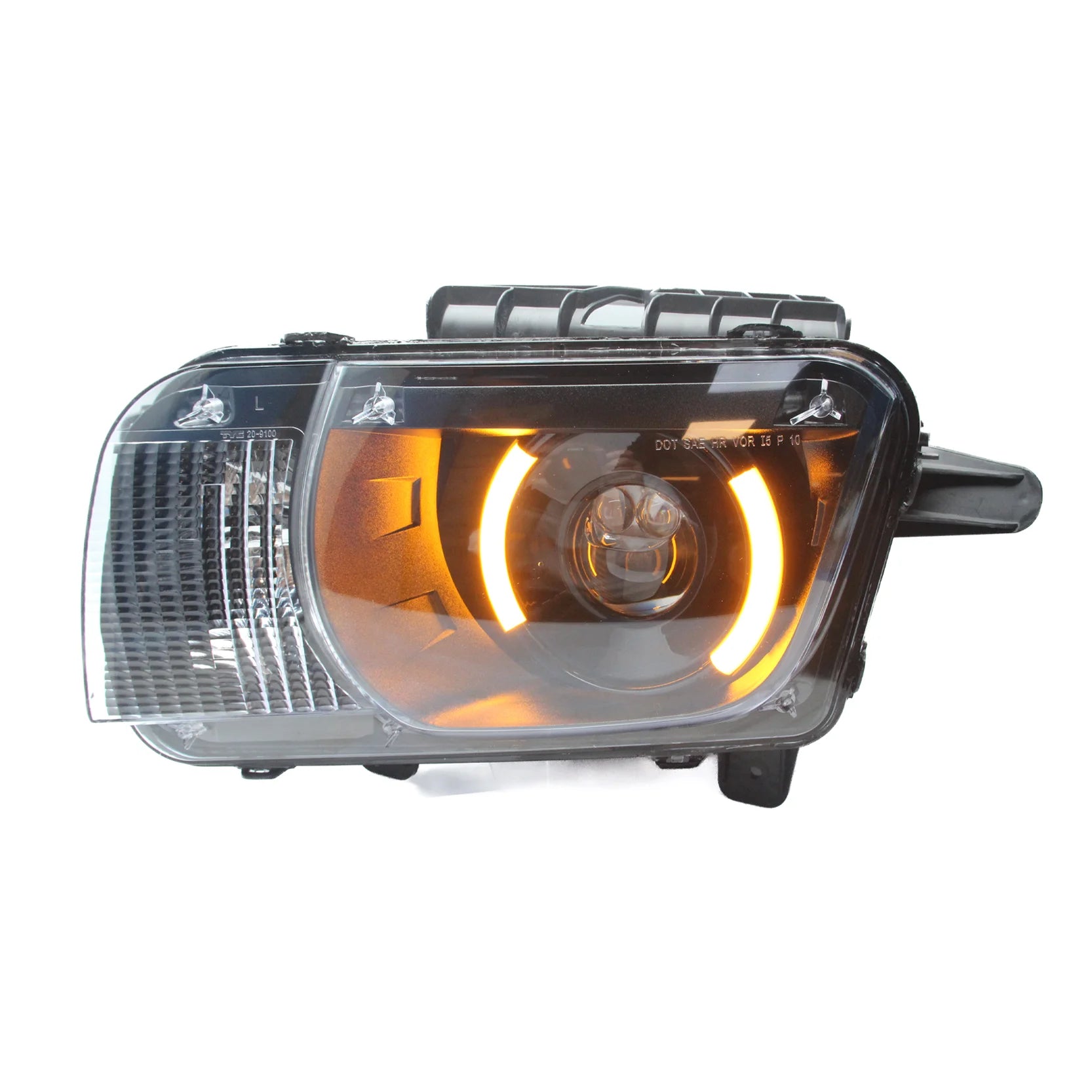 LED Headlight Assembly for Chevrolet Camaro (2009-2012) – Angel Eye &amp; Devil Eye Upgrade
