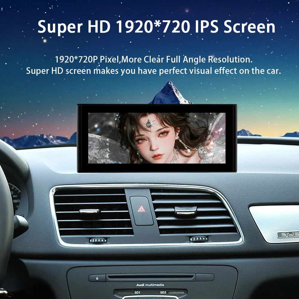 12.3" Android CarPlay Multimedia Display for Audi Q3 (2013–2019)