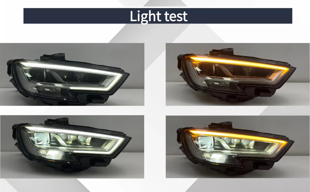 Original Adaptive LED Headlight for Audi A3 (2016–2019) – OEM Replacement Lighting System