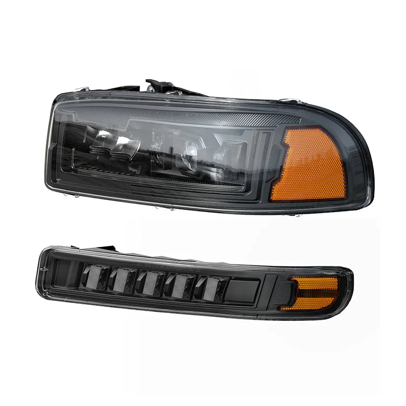 MorSun LED Headlights for GMC Sierra & Yukon XL 1999-2007 – DOT Approved Plug & Play Upgrade