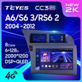 TEYES CC3 2K Android Car Stereo for Audi A6 C6 (2004–2011) | CarPlay &amp; Android Auto Multimedia Navigation System