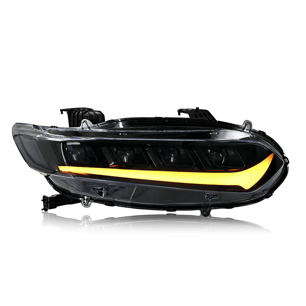 OEM LED Headlights for Honda Accord 2018-2022 – Plug & Play Headlamp Assembly with Welcome DRL
