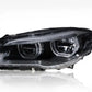 Angel Eyes LED Headlights for BMW 5 Series F10 / F18 (2010–2017)
