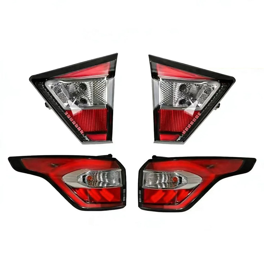 Rear Tail Light Assembly for Ford Escape / Kuga 2017-2019 – Inner &amp; Outer Replacement Tail Lamps