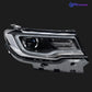 BBA Car Styling Head Lamp for Jeep Compass LED Headlight 2017-2022 High Power Projector Lens Dynamic Signal Drl Auto Parts