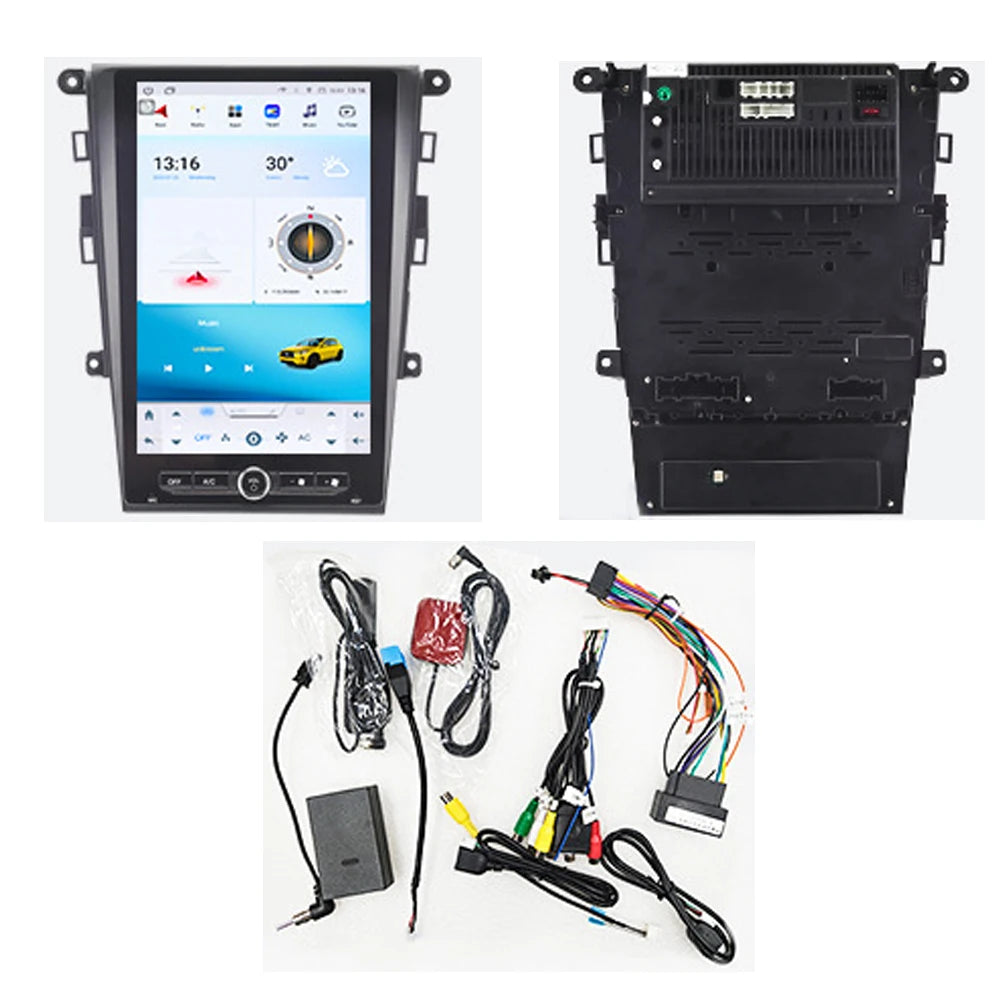13.8" Android Car Stereo for Ford Mondeo &amp; Fusion MK5/MK6 2013-2019 – Wireless CarPlay &amp; GPS Navigation