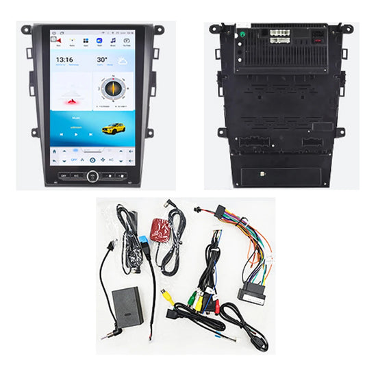 13.8" Android Car Stereo for Ford Mondeo &amp; Fusion MK5/MK6 2013-2019 – Wireless CarPlay &amp; GPS Navigation
