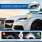 HETOP LED Upgrade Phares pour Audi TT (2008–2014) – Lampe Avant Plug &amp; Play avec DRL &amp; Clignotants