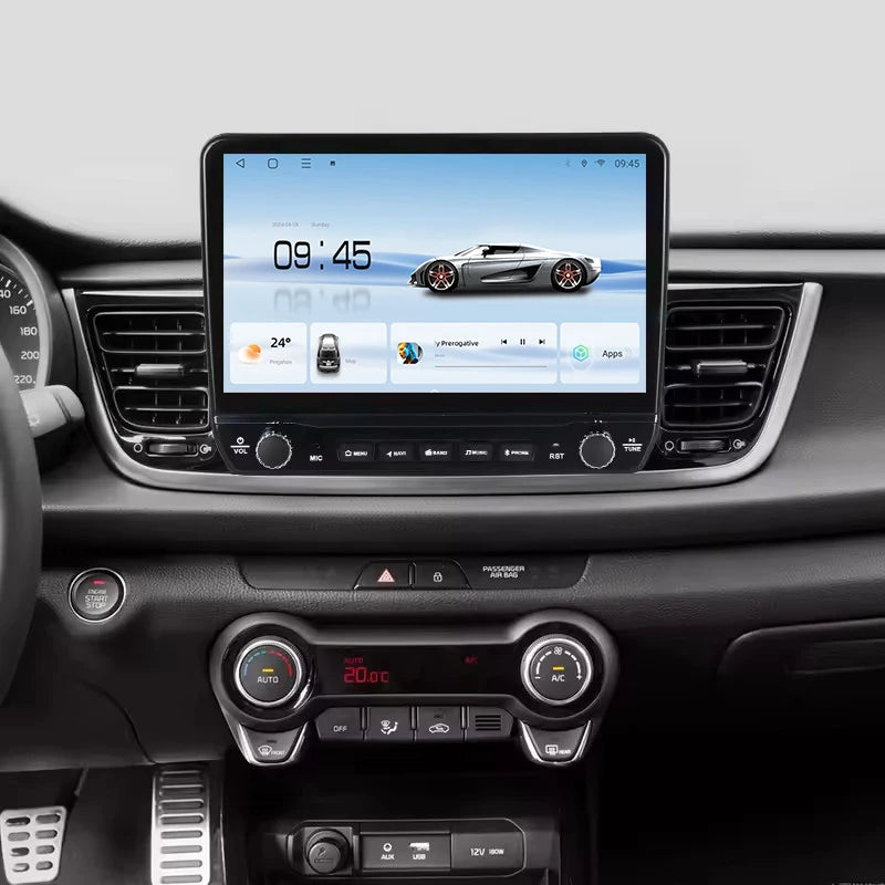 Android Car Radio 2 Din Carplay for KIA RIO 2017-2019 10 INCH DVD Stereo Head Unit Car Navigation Multimedia Android Car Player