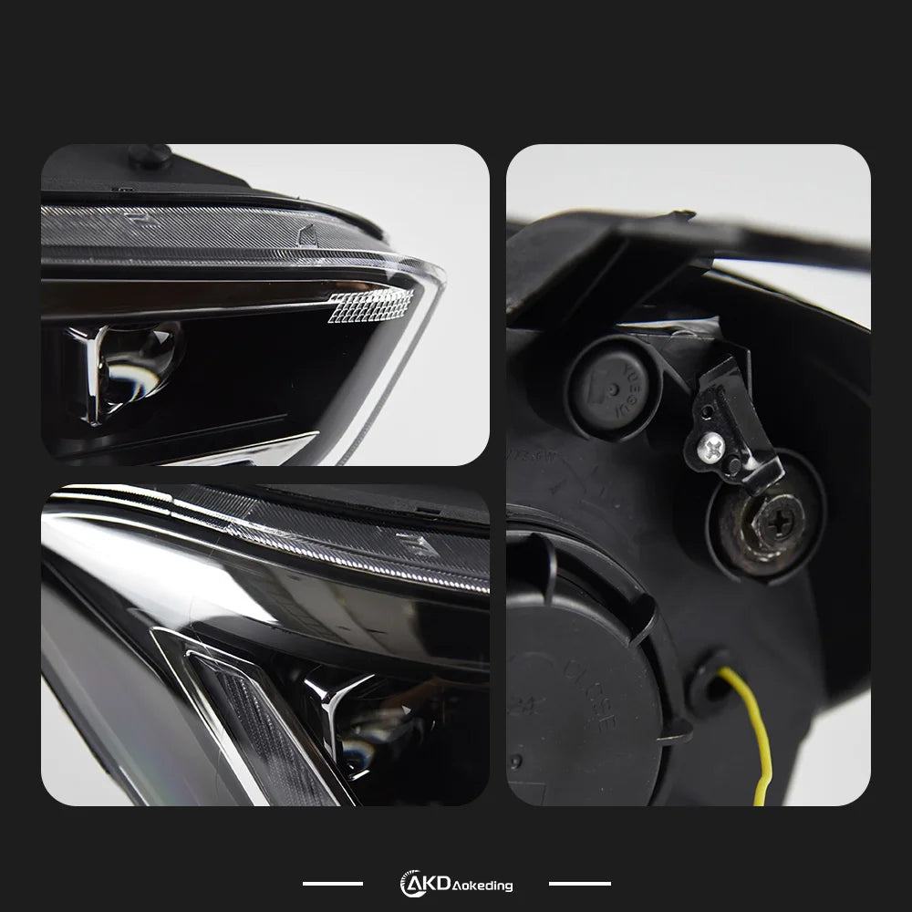 Car Lights for Hyundai IX35 Headlight Projector Lens Tucson Dynamic Signal Head Lamp LED Headlights Drl Automotive Accessory