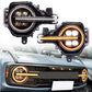LED Headlight Assembly for Ford Bronco – 6500K White Light Plug & Play Upgrade