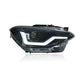LED Laser Headlights for BMW 1 Series F20 – Yellow & White Switchable DRL