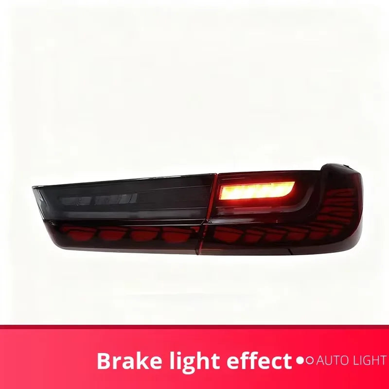 For BMW 3 Series 20-21 G20 G28  Dragon Scale LED Tail Lamp Assembly Modified Streaming Steering LED Taillight