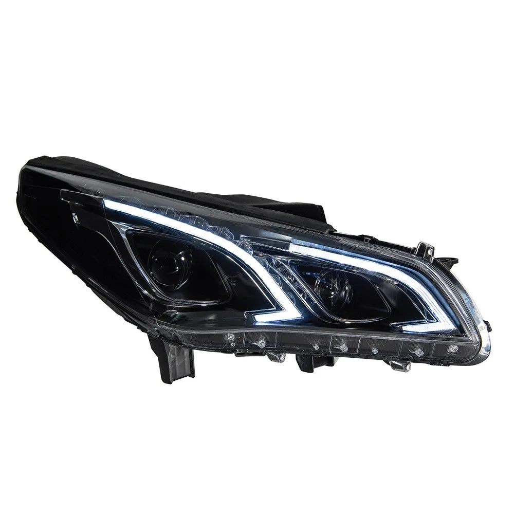 2016-2017 Sonata 9 LED Headlight Assembly with Daytime Running Lights & Turn Signals Standard
